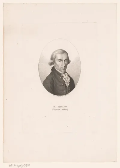 Portret van Michele Araldi