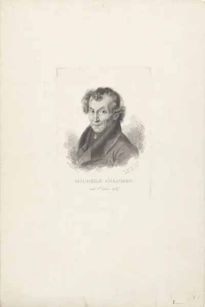 Portret van Michele Colombo