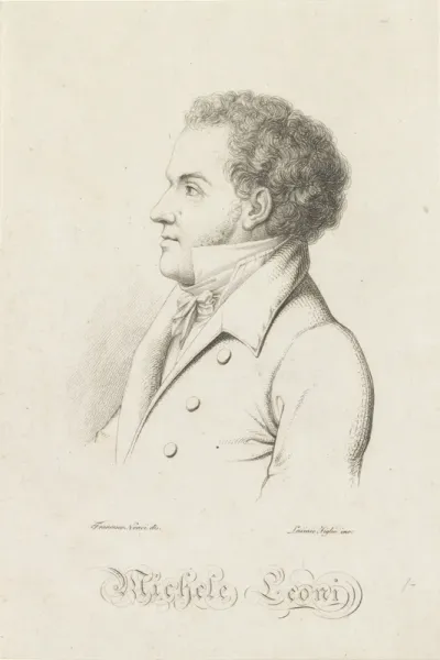 Portret van Michele Leoni