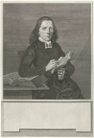 Portret van Michiel Christiaan Vos