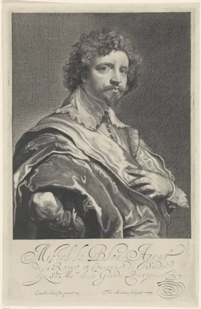 Portret van Michiel le Blon