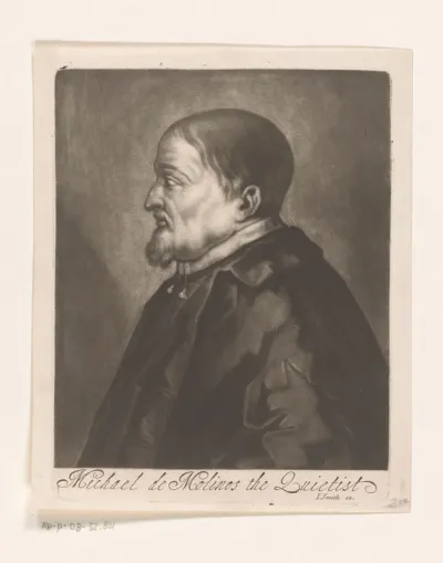 Portret van Miguel de Molinos