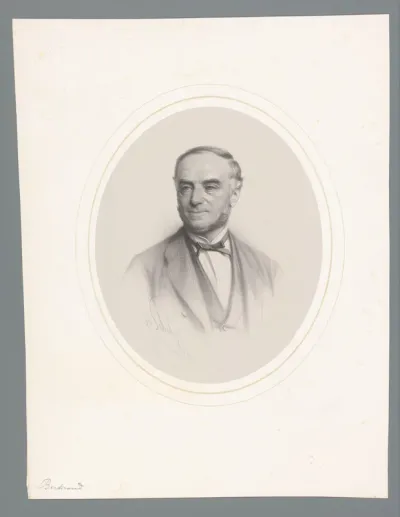 Portret van mijnheer Bertirand