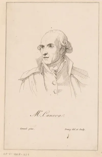 Portret van mijnheer Canova