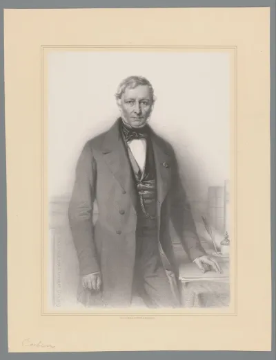 Portret van mijnheer Corbisier