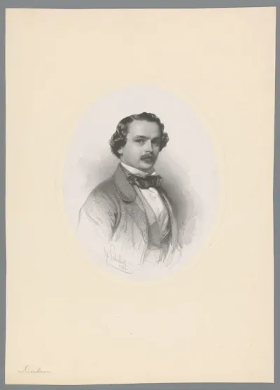 Portret van mijnheer Duhem