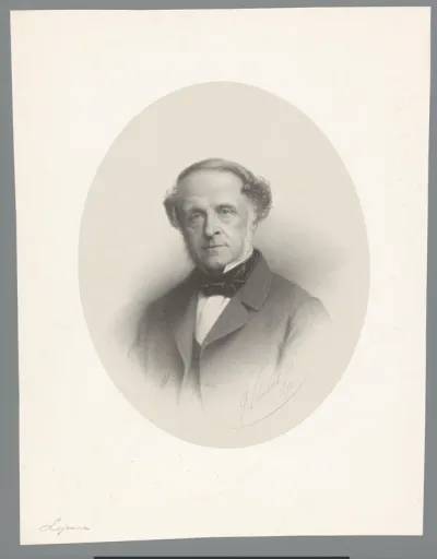 Portret van mijnheer Lejeune