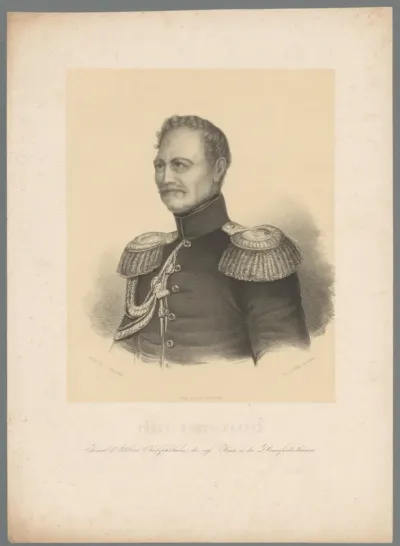 Portret van Mikhail Dmitrievich Gorchakov