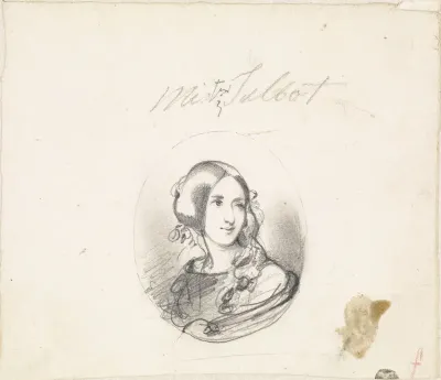 Portret van Miss Talbot