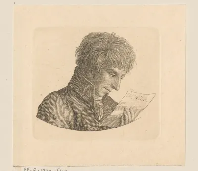 Portret van mogelijk Heinrich Heine