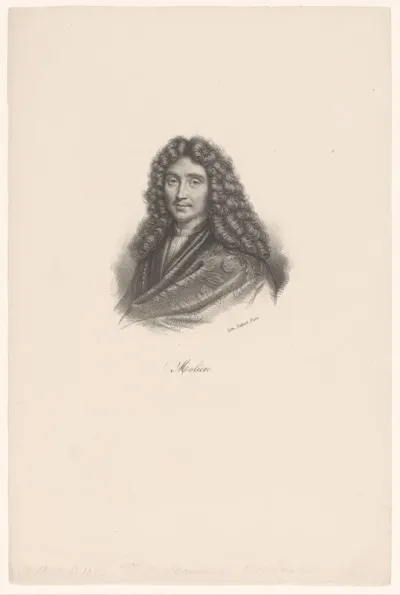 Portret van Molière