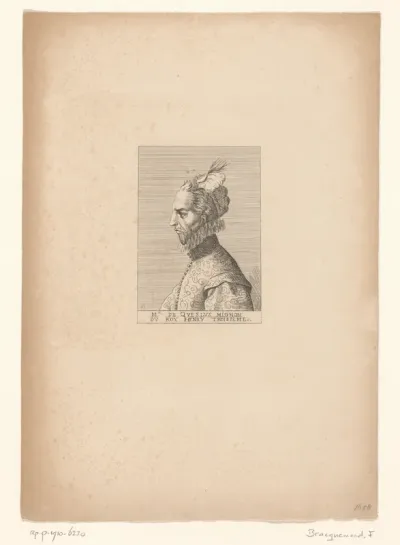 Portret van Monsieur de Queslus