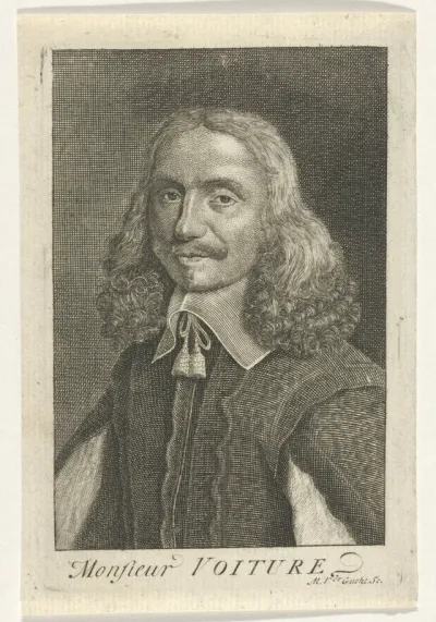 Portret van monsieur Voiture