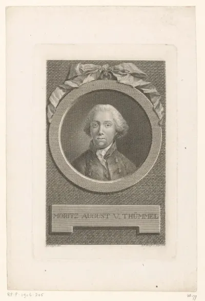 Portret van Moritz August von Thümmel