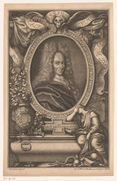 Portret van Moritz Damian Marschall von Bieberstein