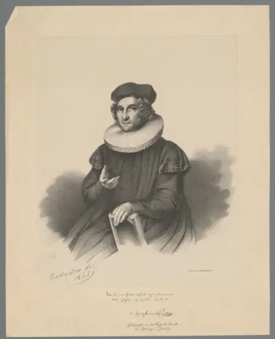 Portret van Moritz Ferdinand Schmaltz