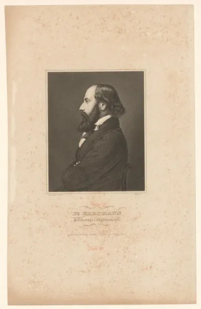 Portret van Moritz Hartmann
