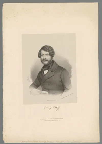 Portret van Moritz Mohl