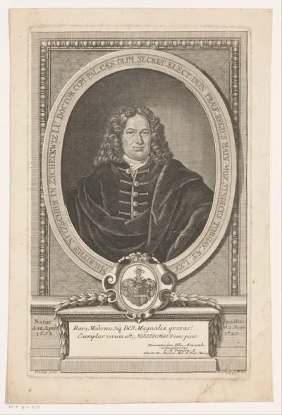 Portret van Moritz Nitzsch