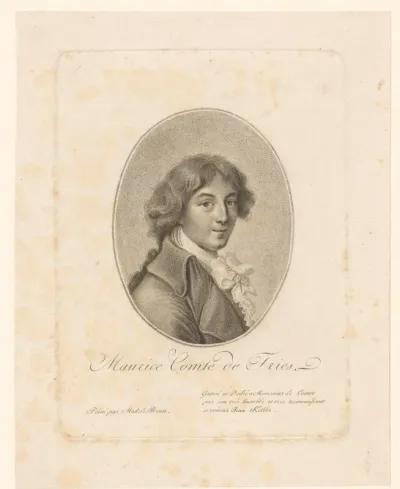 Portret van Moritz von Fries