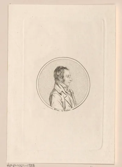 Portret van Moritz von Prasse