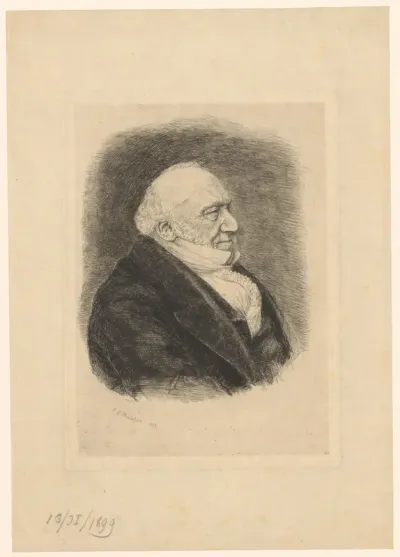 Portret van Moses Montefiore