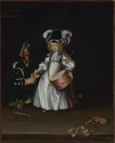 Portret van Moses ter Borch als tweejarig kind