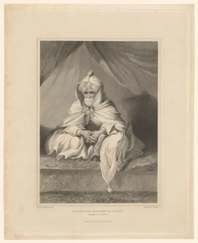 Portret van Muhammad al-Amin al-Kanemi