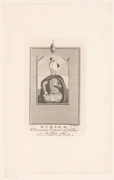 Portret van Murat II