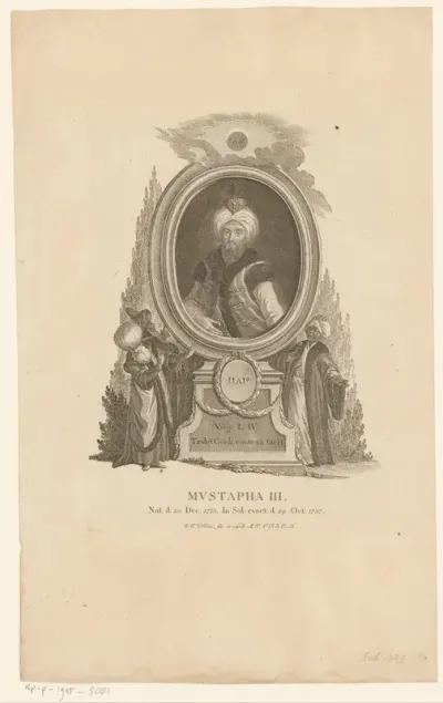Portret van Mustafa III