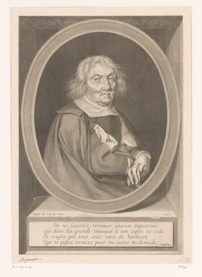Portret van N. Dublet