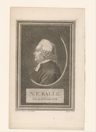 Portret van N.E. Balle