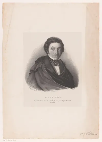 Portret van N.J. Wetrens