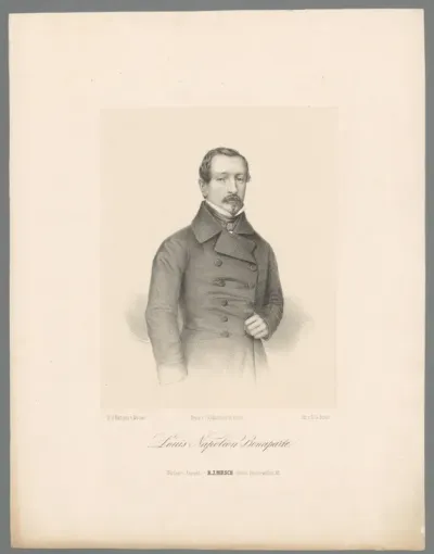 Portret van Napoleon Bonaparte III