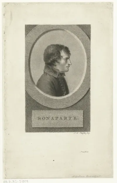 Portret van Napoleon Bonaparte