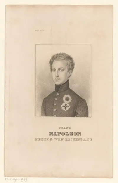 Portret van Napoleon Frans Karel Jozef Bonaparte