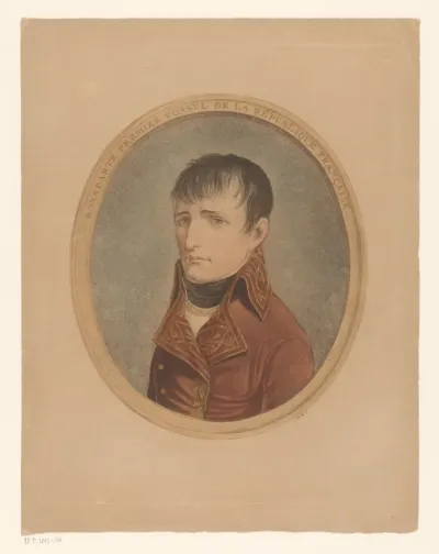 Portret van Napoleon I Bonaparte, keizer de Fransen