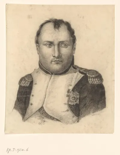 Portret van Napoleon I Bonaparte