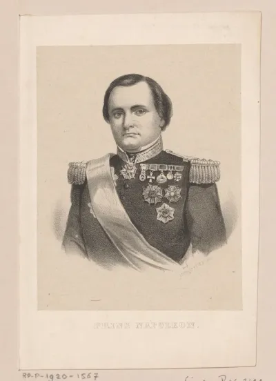 Portret van Napoleon Jozef Karel Paul Bonaparte