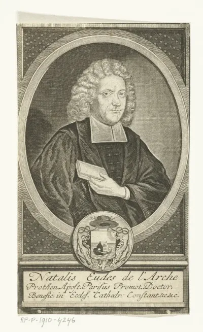 Portret van Natalis Eudes de l'Arche