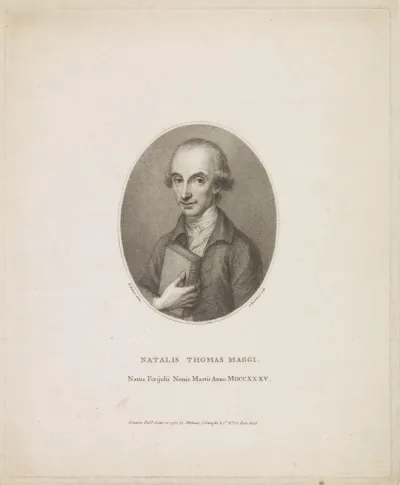 Portret van Natalis Thomas Maggi