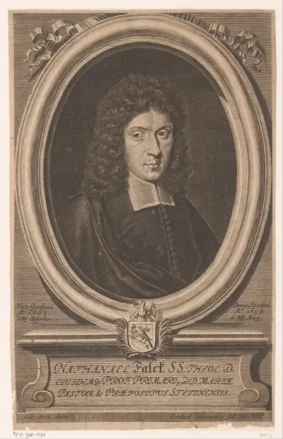 Portret van Nathanael Falck