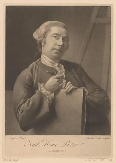 Portret van Nathaniel Hone