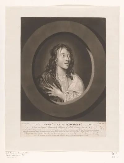 Portret van Nathaniel Lee