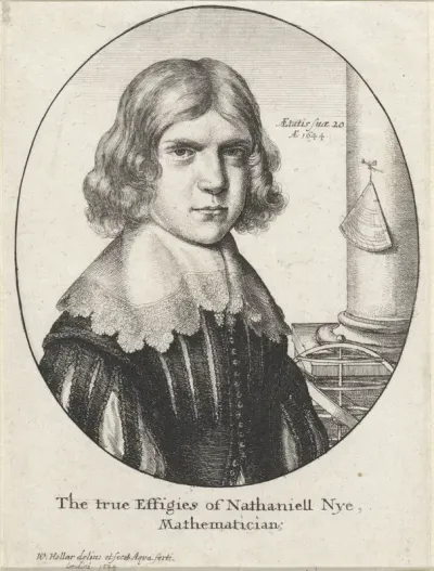 Portret van Nathaniel Nye