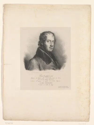 Portret van natuurkundige Pietro Configliachi