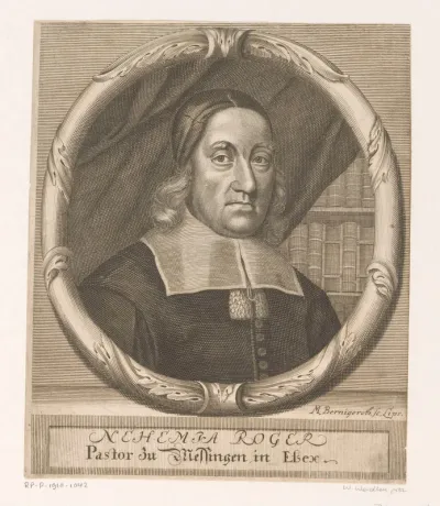 Portret van Nehemia Rogers