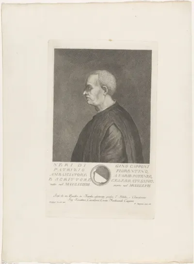 Portret van Neri di Gino Capponi