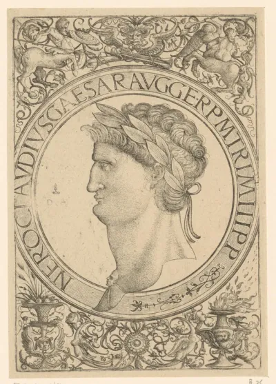 Portret van Nero