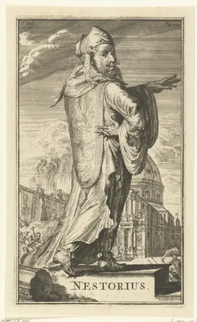 Portret van Nestorius